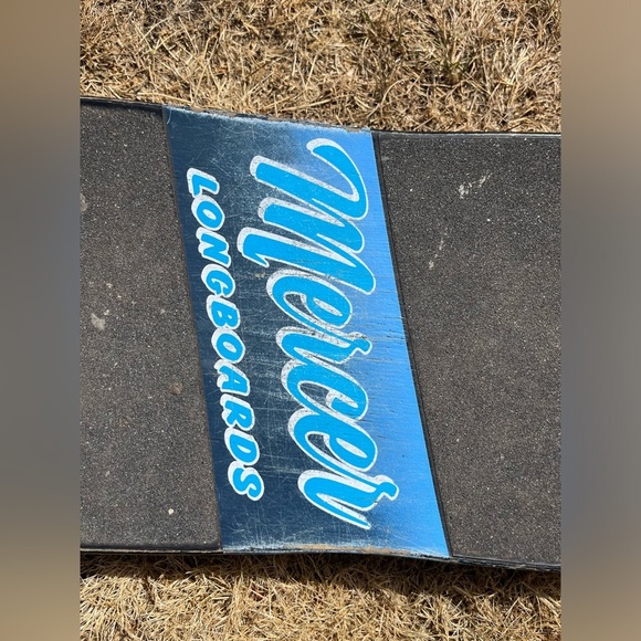 Vintage Mercer Longboard 🛹 Skateboard Alien Design - Picture 5 of 6